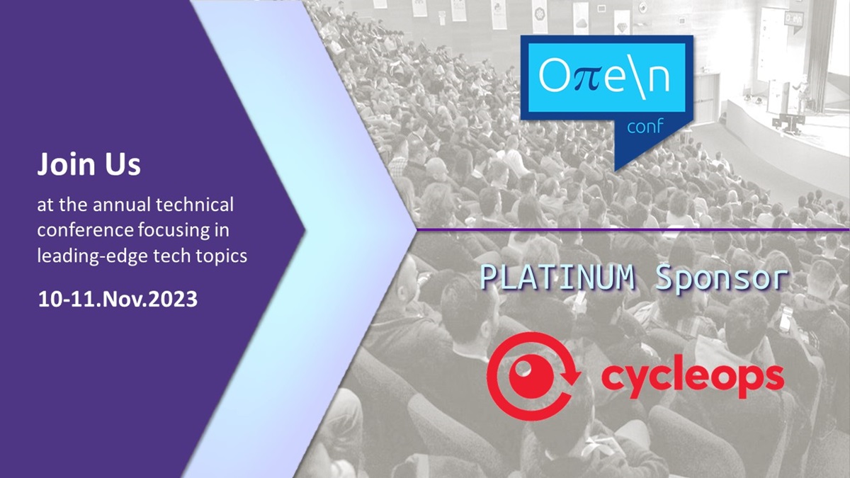 Meet Cycleops at Open Conf!